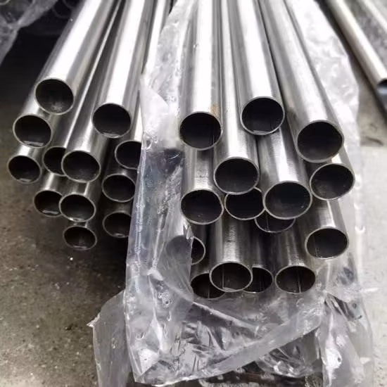 둥근 스테인리스 관 ASTM A270 A554 SS304 316L 316 310S 440 1.4301 321 904L 201 사각 관 Inox Ss 이음새가 없는 관
