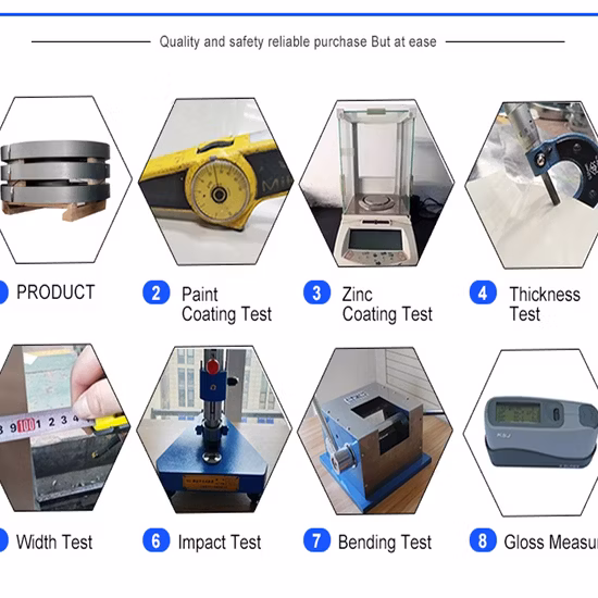 경쟁력 있는 가격과 좋은 품질을 갖춘 아연 도금 강판 코일